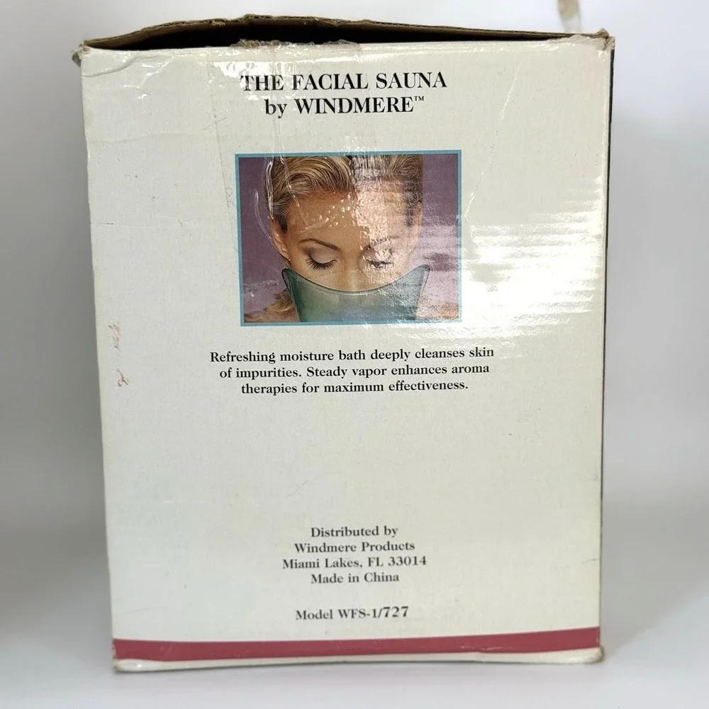Vintage Windmere Facial Sauna WFS-1/727 Steam Spa Steamer Tested Works Treatment